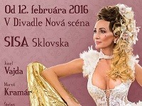 Sisa Sklovská je na plagáte k muzikálu Madame de Pompadour naozaj sexi. 