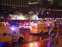 Auto vrazilo do chodcov v Las Vegas