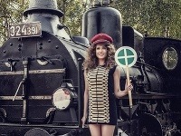 Kristina ako výpravkyňa vlaku