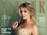 Lady Kitty Spencer ozdobila svojím šarmom decembrové vydanie magazínu Tatler. 