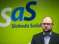 Predseda strany SaS Richard Sulík Predseda strany SaS Richard Sulík