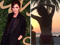 Victoria Beckham preferuje decentné outfity, ktoré toho z jej tela veľa neodhaľujú. Na nete sa najnovšie objavila fotka jej zadočku v plavkách. 