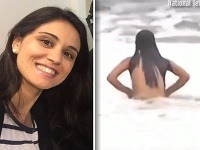 Bernardita Middleton stratila počas priameho prenosu plavky. Bernardita Middleton stratila počas priameho prenosu plavky.