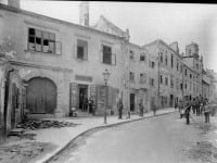 Zámocká ulica po požiari z roku 1913