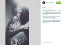 Nikola Komorová zverejnila na Instagrame svoj decentný akt. 