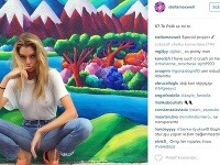 Bradavky sú na instagrame síce zakázané, no Stella Maxwell sa nimi predsalen pochválila. 