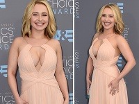 Hayden Panettiere sa síce krásne usmievala, každého však viac zaujal jej výstrih. Hayden Panettiere sa síce krásne usmievala, každého však viac zaujal jej výstrih.