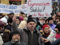 Učitelia dnes štrajkovali aj v Košiciach