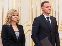 Exministerka Zvolenská a minister zdravotníctva Čislák