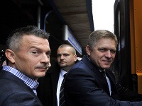 Ján Počiatek a Robert Fico Ján Počiatek a Robert Fico