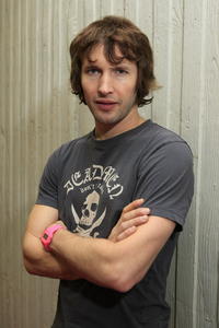 James Blunt tesne pred koncertom.