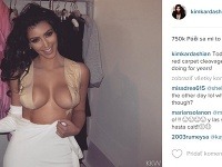 Kim Kardashian ukázala svetu, ako si dopomáha k dokonalým prsiam. 