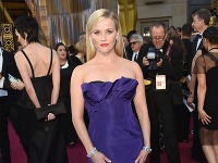 Reese Witherspoon si na tohtoročných Oscarov obliekla róbu z dielne Oscara De La Rentu.