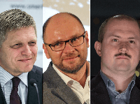 Robert Fico, Marián Kotleba, Richard Sulík, Robert Fico, Marián Kotleba, Richard Sulík,