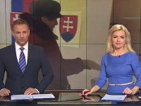 Patrik Švajda a Zlatica Puškárová v Televíznych novinách 
