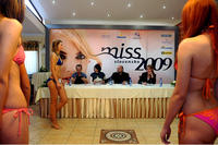 Kasting do súťaže Miss Slovensko 2009.