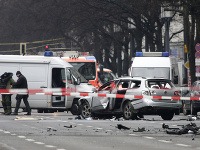 V Berlíne vybuchla v aute bomba.