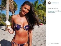 Soňa Skoncová zásobuje sociálnu sieť Instagram fotkami z Miami.