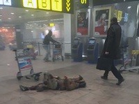 Teroristický útok na bruselské letisko.