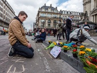 Pietne miesto obetí bruselského masakru