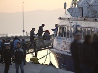 utečenci z Grécka