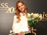 Kristína Činčurová získala prvý titul v rámci súťaže Miss Slovensko 2016.