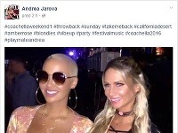 Andrea Járová sa na festivale Coachella stretla s kontroverznou postavičkou svetového bulváru - modelkou Amber Rose.