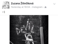 Zuzana Žilinčíková pózovala nahá. 
