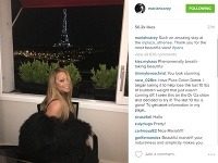 Mariah Carey si chvíle strávené v Paríži užila. 