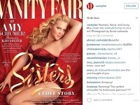 Amy Schumer ozdobila odhalenými krivkami májové vydanie magazínu Vanity Fair. 