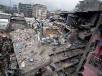 Kolaps budovy v Keni