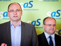 Richard Sulík a Jozef Mihál Richard Sulík a Jozef Mihál