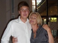 Egor s matkou Anastasiou.
