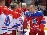 Vladimir Putin sa postaral o gól a dve asistencie.