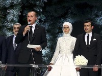 Erdoganova dcéra sa vydala