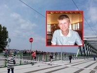 Miloš (29) je prvým Bratislavčanom, ktorý prešiel po Starom moste.