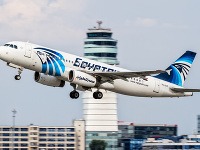 Lietadlo spoločnosti EgyptAir.