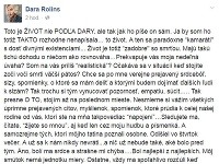 Dara Rolins o smrti svojho otca napísala na Facebooku. 