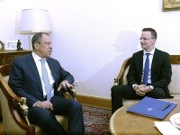 Sergej Lavrov sa stretol s Péterom Szijjártóom