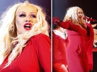 Christina Aguilera prirodzenosť veľmi nepreferuje. 