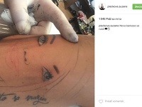 Zuzana Plačková sa včera pochválila na Instagrame novým tetovaním. 