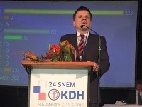 Nový predseda KDH Alojz Hlina Nový predseda KDH Alojz Hlina