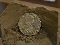 Strieborná minca s vyobrazením Ferdinanda III.