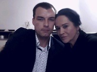 Hana Gregorová so snúbencom Ondřejom Koptíkom.