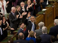 Barack Obama navštívil Kanadu a stretol sa s premiérom Justinom Trudeauom