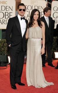 Brad Pitt so súčasnou partnerkou Angelinou Jolie