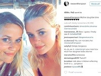 Reese Witherspoon vyzerá vedľa svojej dcérky ako jej staršia sestra. 