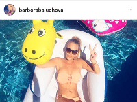 Barbora Balúchová zverejnila cez víkend fotografiu v plavkách. 