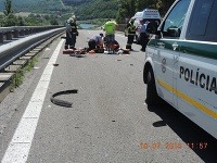 Nehoda na diaľnici R1