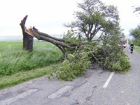 Následky ničivého počasia Následky ničivého počasia